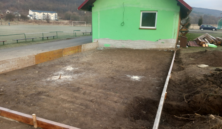 Spoločenská miestnosť a sociálne zariadenie 