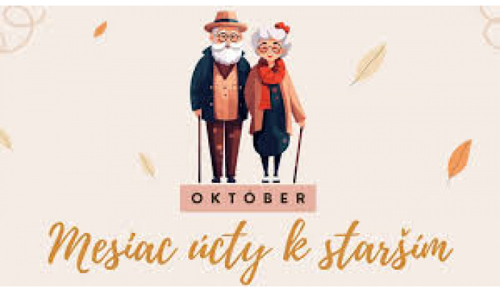 Október - mesiac úcty k starším v obci Pakostov