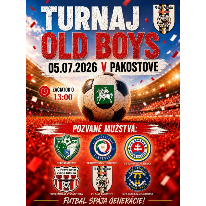 TURNAJ OLD BOYS 2026